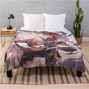 Granblue Fantasy Versus Albert Throw Blanket