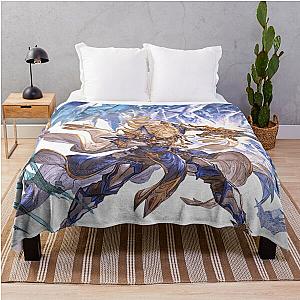 Granblue Fantasy Versus Rising Aglovale Throw Blanket