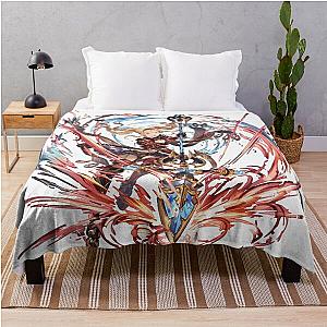 Granblue Fantasy Versus Zeta Anti-Primal Beast Battlesuit Throw Blanket