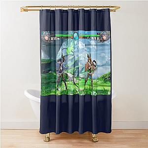 Granblue Fantasy Fight Shower Curtain