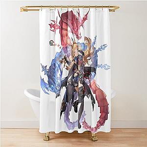 Granblue Fantasy Versus Cagliostro Dark Shower Curtain