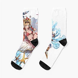 Granblue Fantasy Versus Zeta Summer SSR Second Art Socks