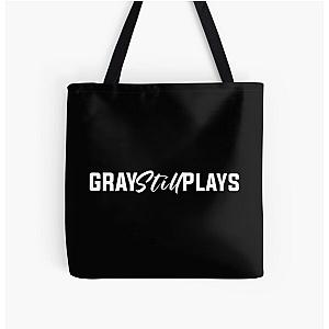 Gray Plays HD Logo All Over Print Tote Bag