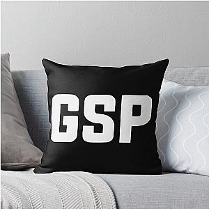 Gray Still Plays HD Logo (Ver. 2) Throw Pillow