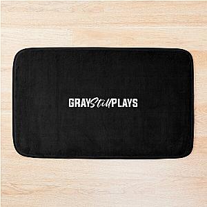 Gray Plays HD Bath Mat