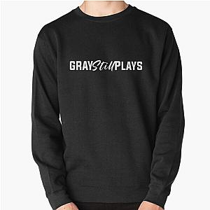 Gray Plays HD Logo Pullover Sweatshirt