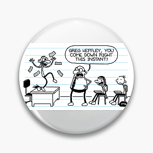 Greg’s Rules for (Not) Growing Up Greg Heffley Pins