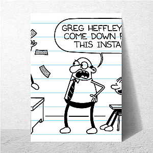 Greg’s Rules for (Not) Growing Up Greg Heffley Posters