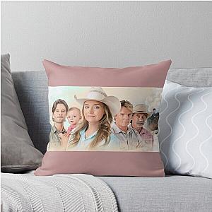 Heartland family Throw Pillow