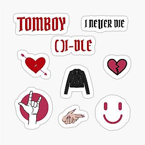 TOMBOY I Never Die G I DLE Sticker Pack