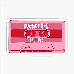 Idle Queen Card Cassette Sticker