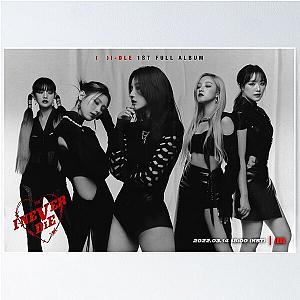 (G)I-DLE I NEVER DIE RisKy Ver. Poster