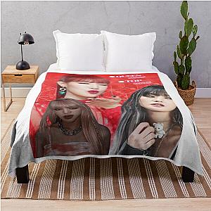 (G)I-dle Minnie Queen Card Throw Blanket