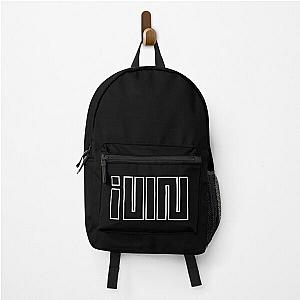 (G)I-DLE Logo White Outline Backpack