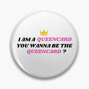 Queen Card GI-DLE Lyrics Kpop Merch Queen Pin