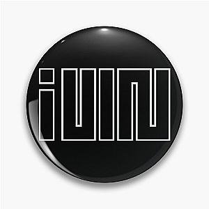 (G)IDLE Girl Idol Logo - White Outline Pin