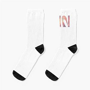 G-i-DLE IUIN Sky logo Super Lady Era Socks