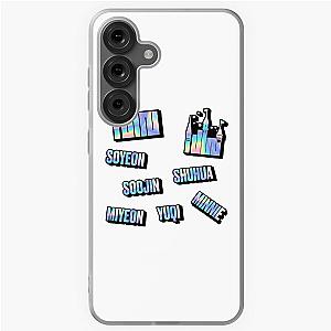 (G) I-DLE - K Pop Stickers Samsung Galaxy Soft Case