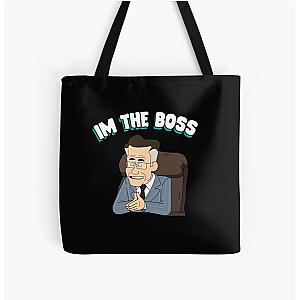 Inside Job Netflix I'm the Boss All Over Print Tote Bag
