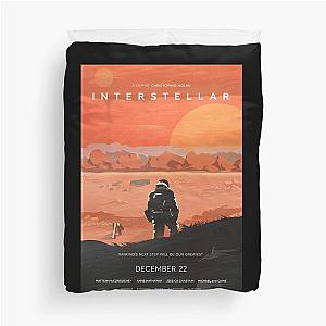 Orange Interstellar Duvet Cover