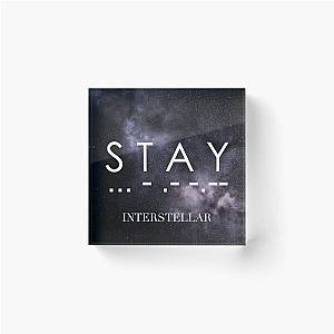 Interstellar Stay Acrylic Block