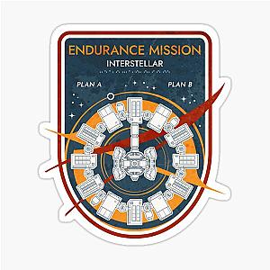 Endurance Mission Interstellar Commemorative Badge Sticker