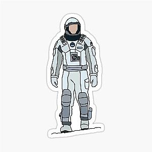 Cooper from Christopher Nolans Interstellar Sticker