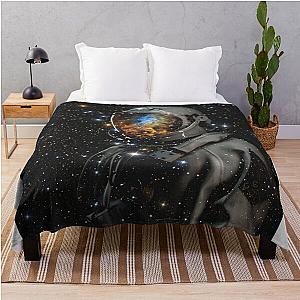 Interstellar Astronaut Throw Blanket