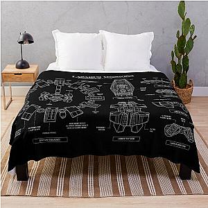 Lazarus Mission - Interstellar Movie Throw Blanket