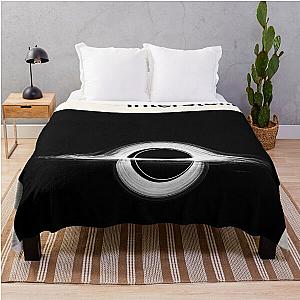 Interstellar Christopher Nolan Vintage Movie Poster Mid Century Alternative Art Throw Blanket