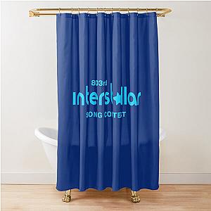 803rd Interstellar Song Contest Baby Shower Curtain