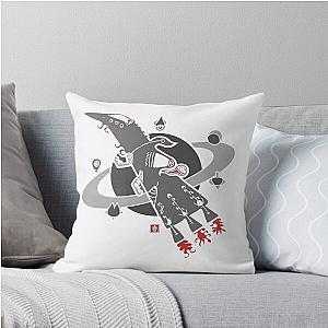 Interstellar Spaceship Throw Pillow