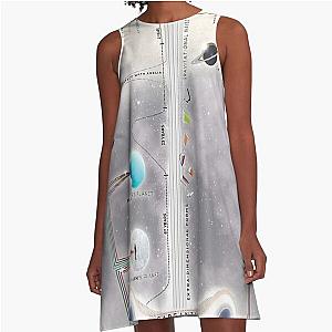 interstellar Movie Poster A Line Dress