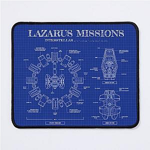 Lazarus Mission Interstellar Movie Mouse Pad