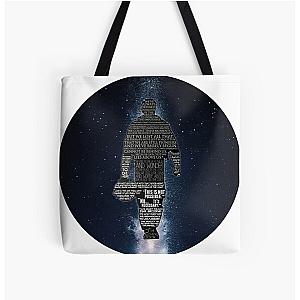 Interstellar Quote All Over Print Tote Bag