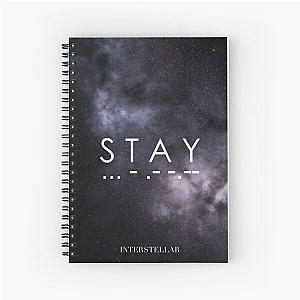 Interstellar Stay Spiral Notebook