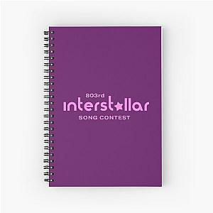 803rd Interstellar Song Contest Pink Notebook