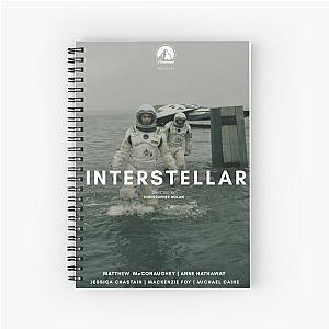 Interstellar Alternative Movie Poster Spiral Notebook