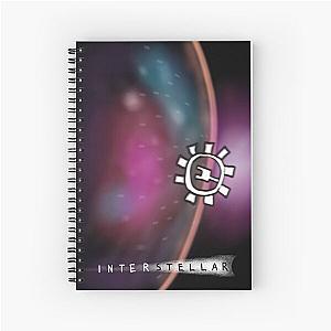 Interstellar Movie Poster Spiral Notebook