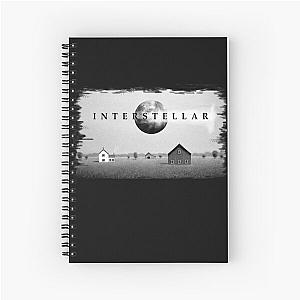 Interstellar Black Spiral Notebook