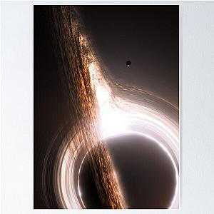 Interstellar Gargantua Black Hole Poster 

(Note: nothing changed)

Cleaned title:
Interstellar Gargantua Black Hole Poster