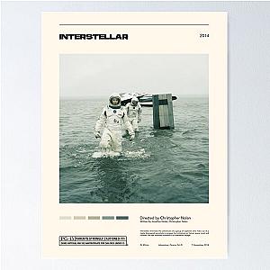 Interstellar Vintage Art Print Minimalist Poster Home Decor