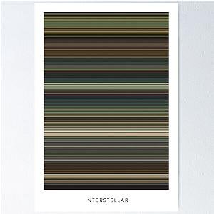 Interstellar Movie Poster The Colors of Motion