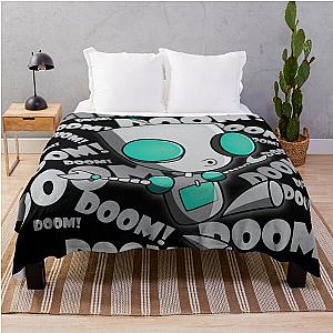 Invader Zim Throw Blanket