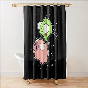 Invader Zim Shower Curtain