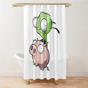 Invader Zim Shower Curtain