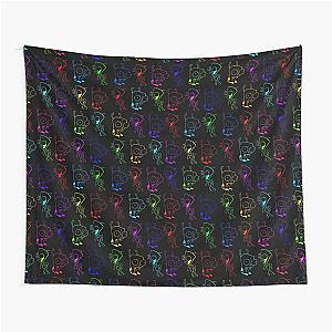Fluro Girl Invader Zim Tapestry