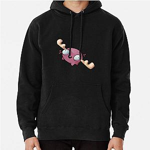 Mini Moose Invader Zim Sticker Pullover Hoodie