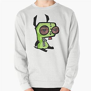 Invader Zim Girl Sitting In Movies Pullover Sweatshirt