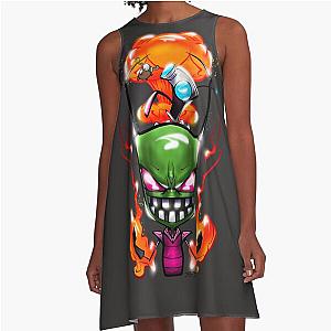 Invader Zim X Tony A Line Dress